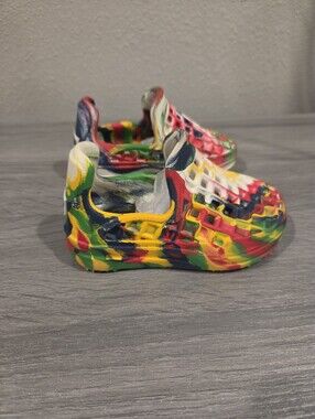 Lusso Cloud Scenario Kids Slip On Shoes 7C Primary Swirl New In Box